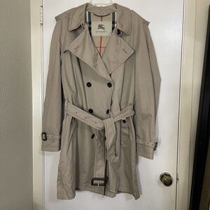 NWOT Burberry men kensington trench coat double breast tan/honey US large 54IT